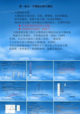 天馈线安装与测试