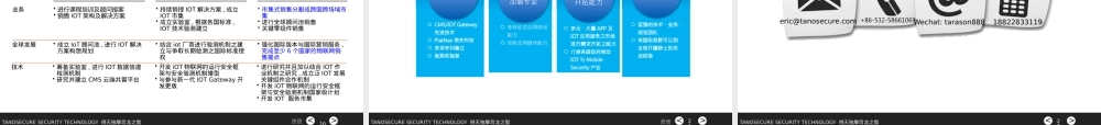 天龙移动产业与物联网知识及技术国际领导.商业计划书