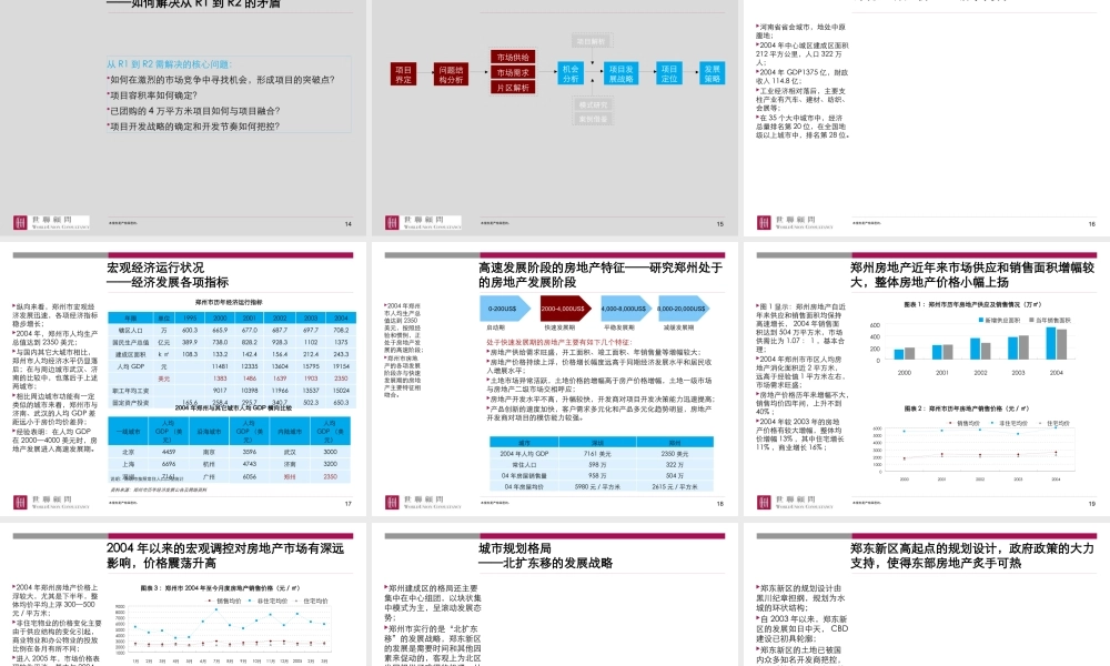天伦琥珀名城项目整体定位与发展战略研究