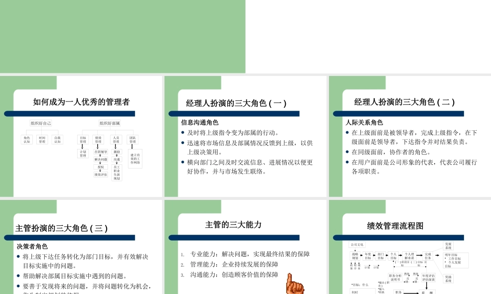 如何成为优秀的管理者(71
