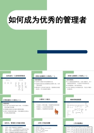 如何成为优秀的管理者(71