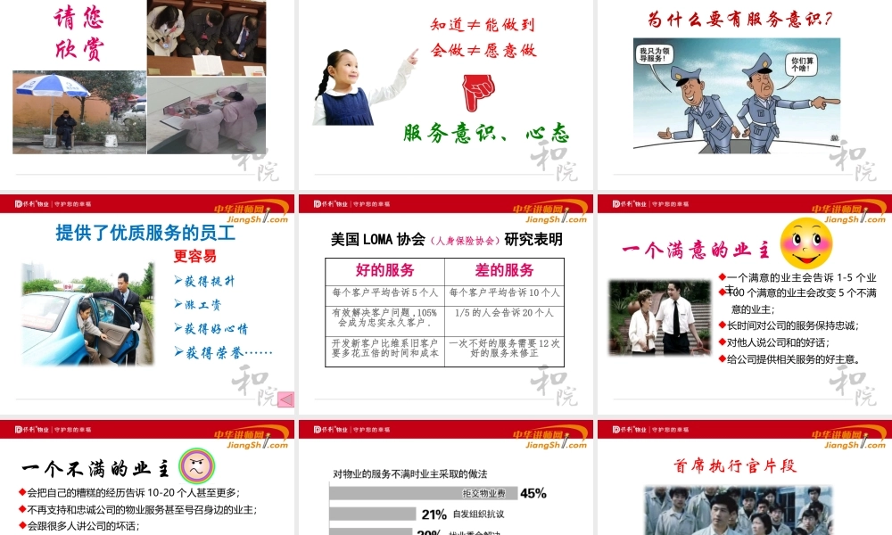 服务心态与职业礼仪课件
