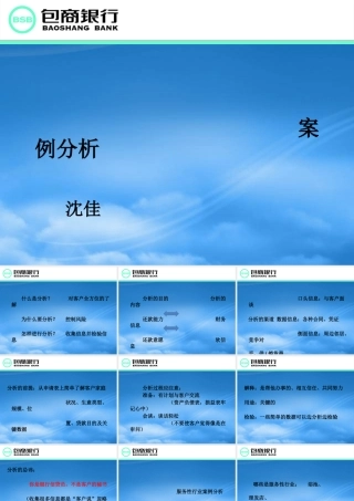 服务性行业案例分析