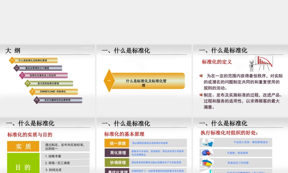 服务业的标准化运营管理