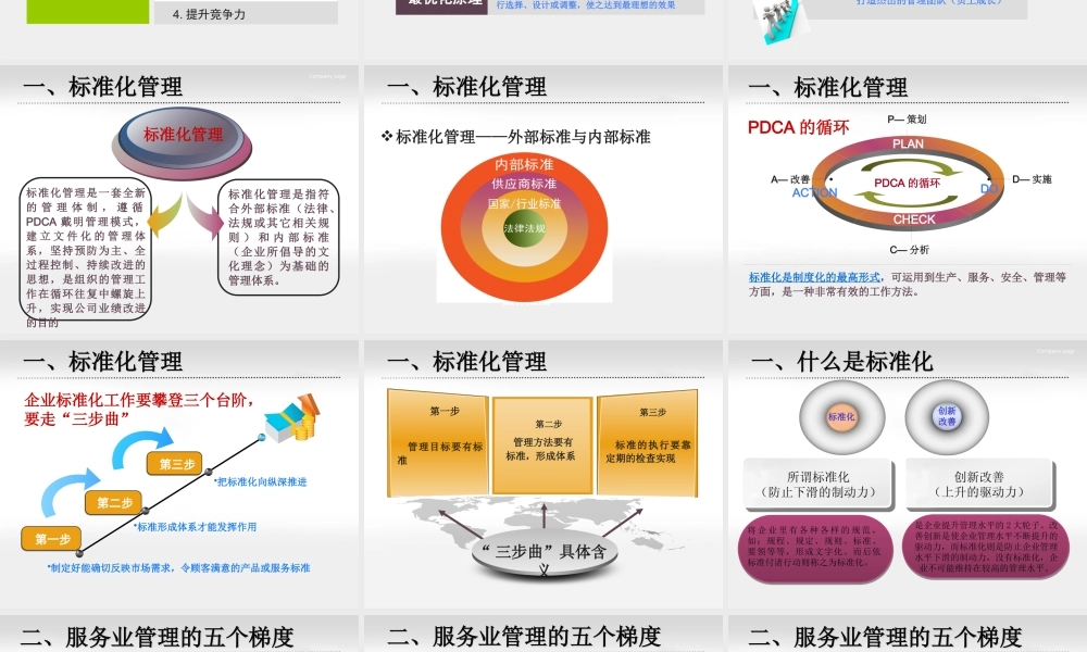 服务业的标准化运营管理