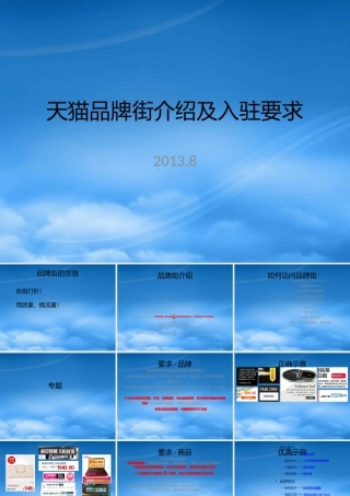 天猫品牌街介绍及入驻要求