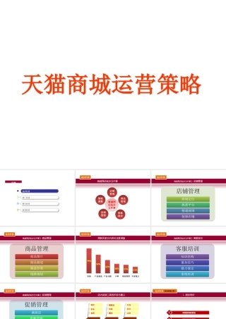 天猫商城运营方案(PPT60页)