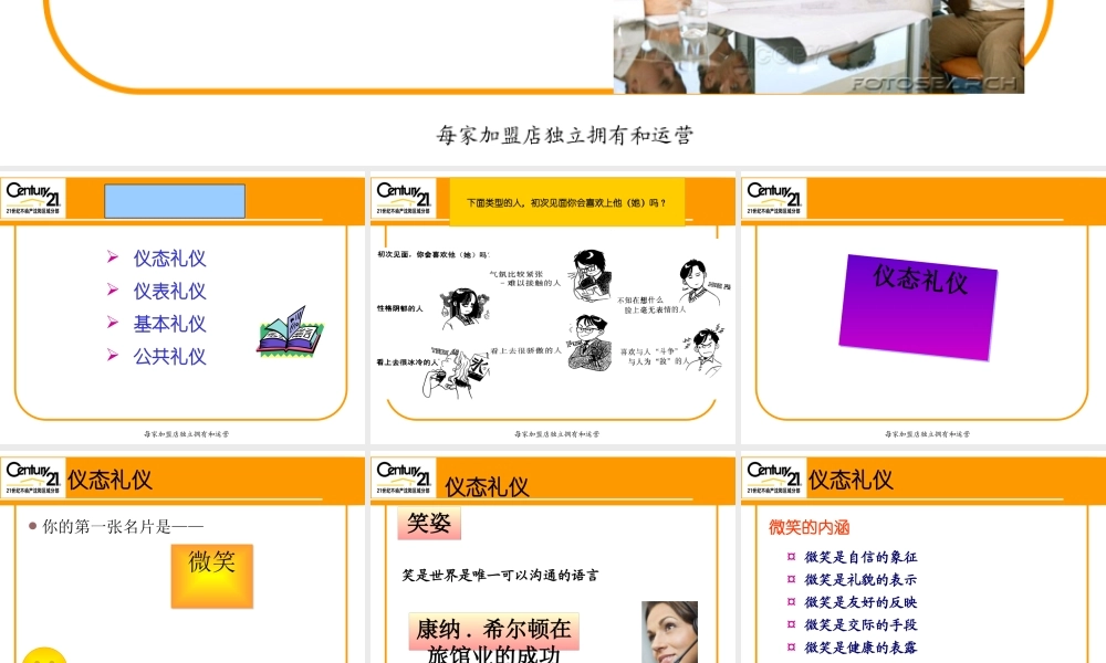 服务仪态礼仪培训