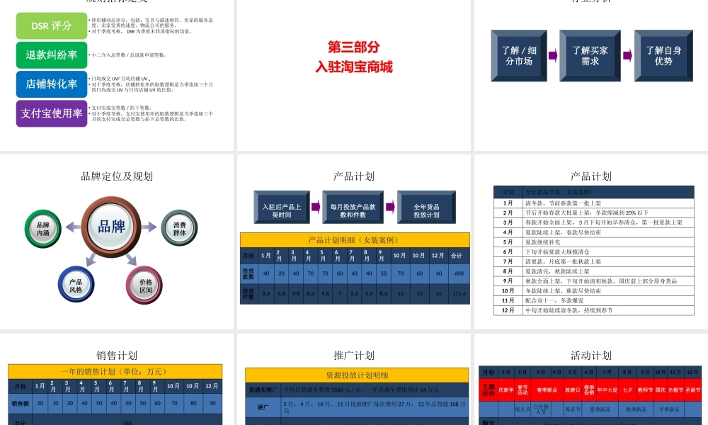 天猫运营策划书(最新完整版)