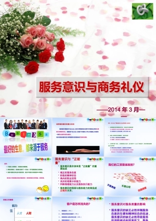 服务意识与商务礼仪(授课版)