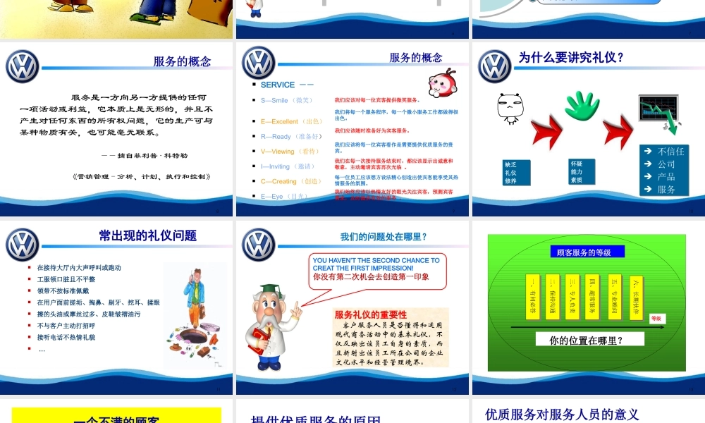 服务意识与社交礼仪课件