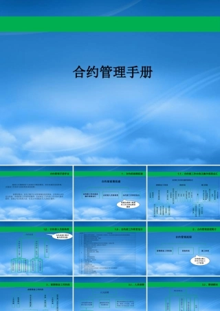 某公司合约管理手册