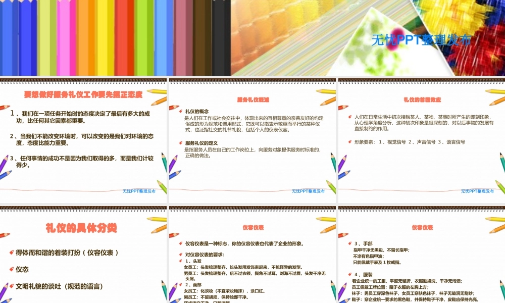 服务员礼仪规范
