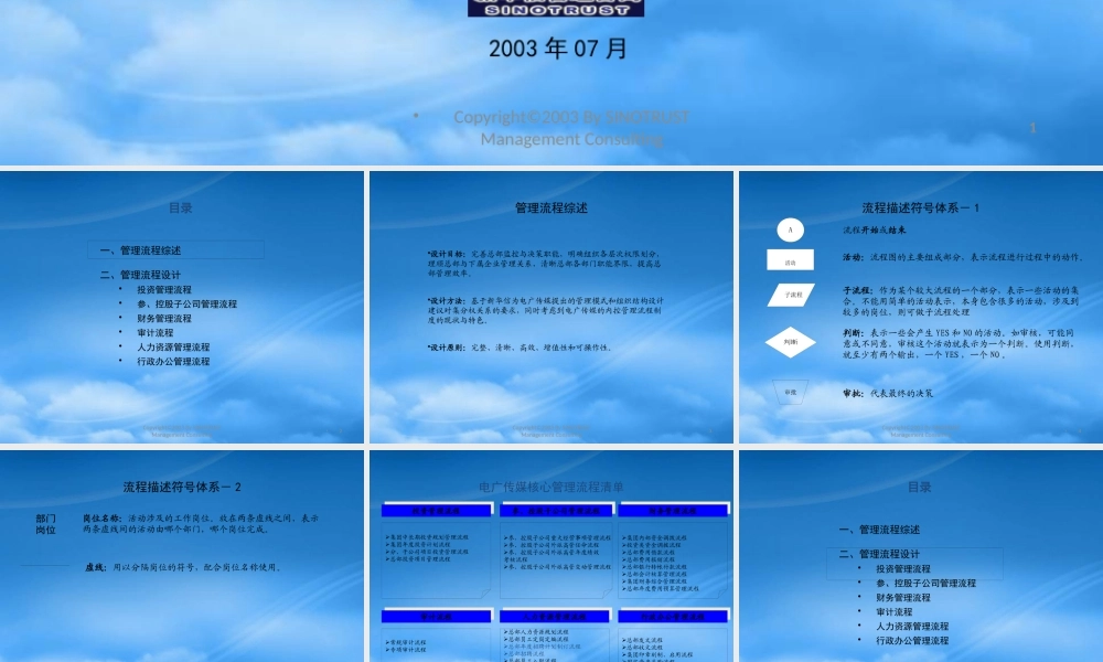 某公司核心管理流程报告