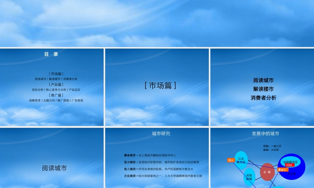 天启_南京仙林自然天城别墅项目推广提报方案_159P