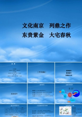 天启_南京仙林自然天城别墅项目推广提报方案_159P