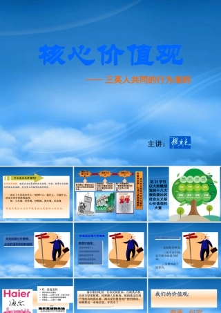某公司核心价值观准则概述
