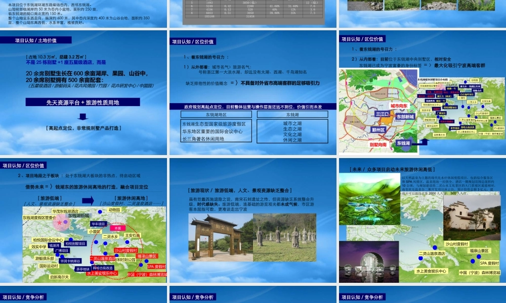 天启_宁波南苑东钱湖四季苑项目前期策略提案_90PPT
