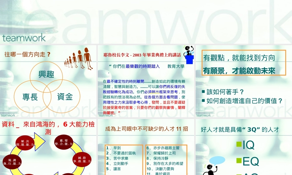 如何成为主管赏识的人才