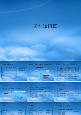 某公司红利与股息基本知识篇