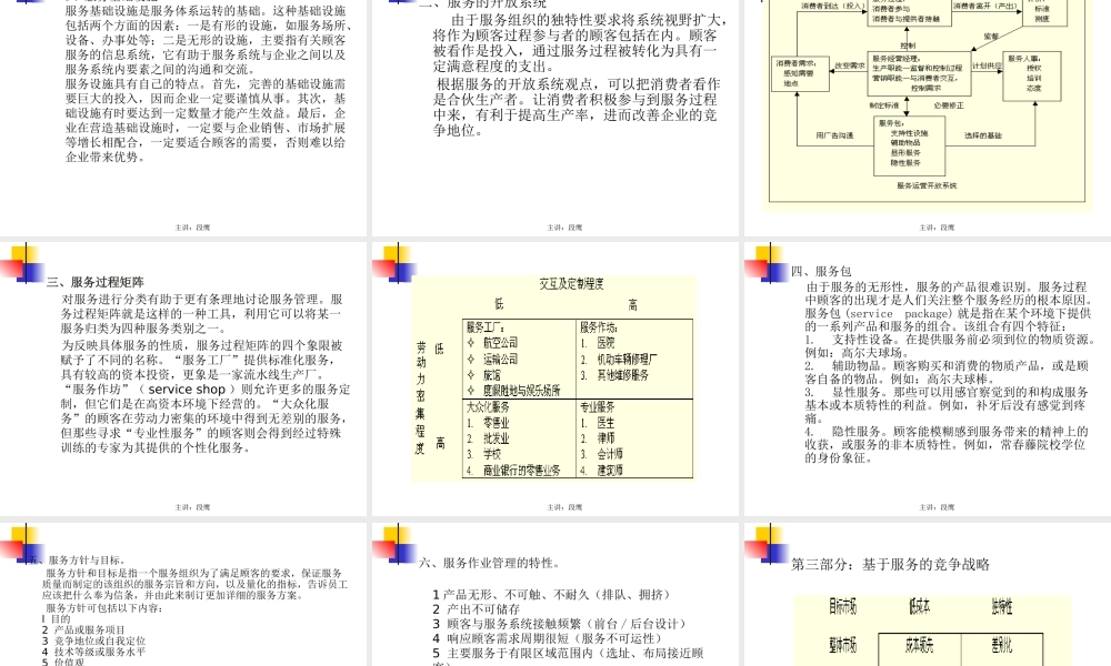 服务运作管理(3)
