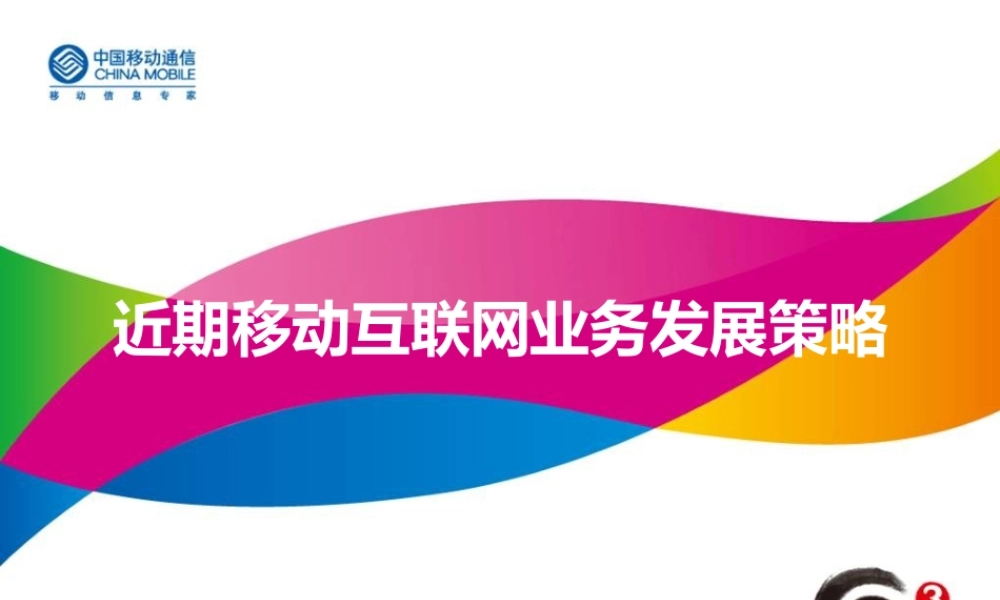 某公司互联网业务发展策略课件
