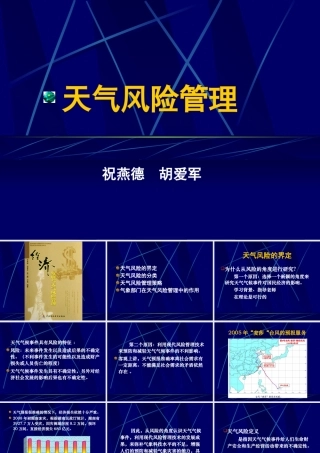 天气风险管理