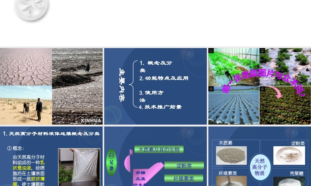 天然高分子材料液体地膜技术及其推广