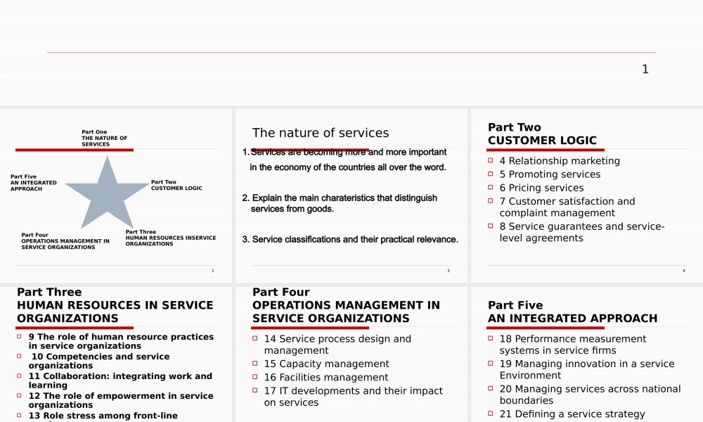 服务运作管理整合的视角servicesmanagement1(1)