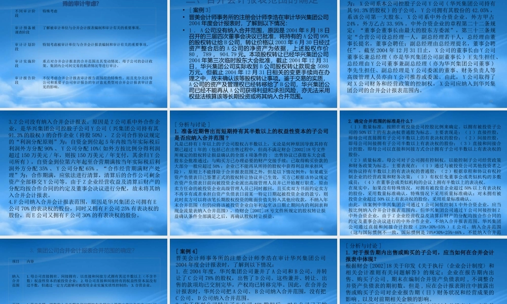 某公司会计与审计问题案例分析