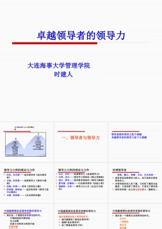 如何成为卓越领导者