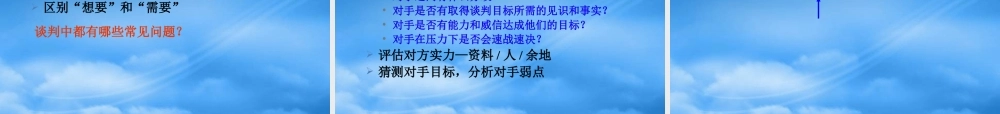如何成为最优秀的谈判专家谈判技巧策略精讲_PPT