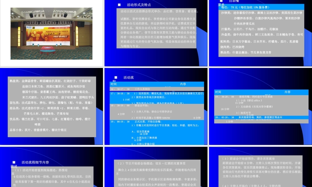 某公司活动策划方案(PPT 67页)