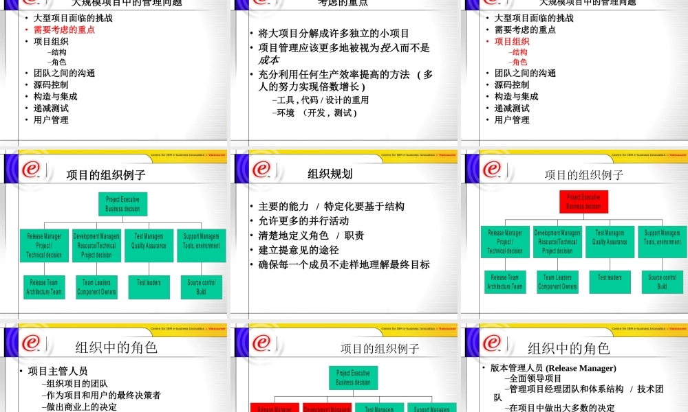 如何处理大规模项目中的管理问题
