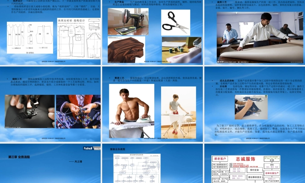 服装行业ERP运用分析报告