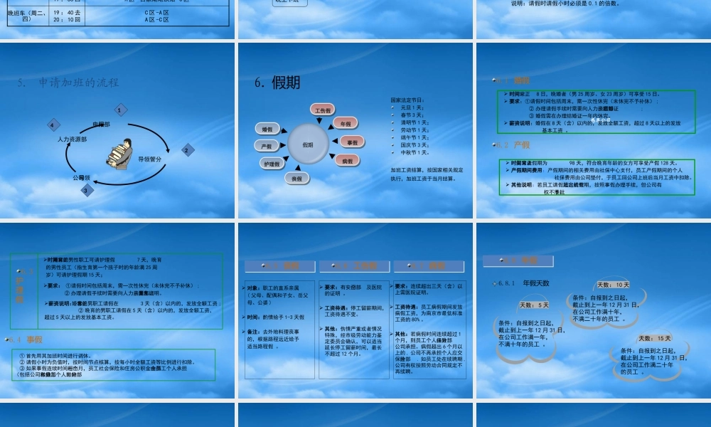 某公司基本规章制度范本