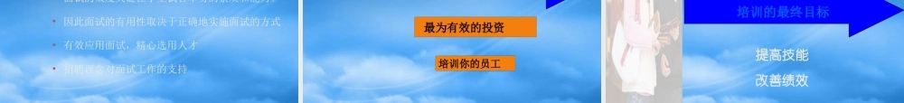 某公司基层人员人力资源管理技能培训