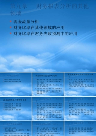 服装行业财务报表分析的在其他领域的应用