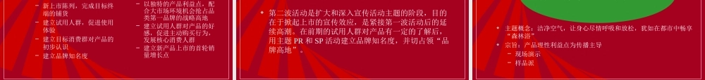 天然植物空气净化剂新产品上市推广活动策划方案
