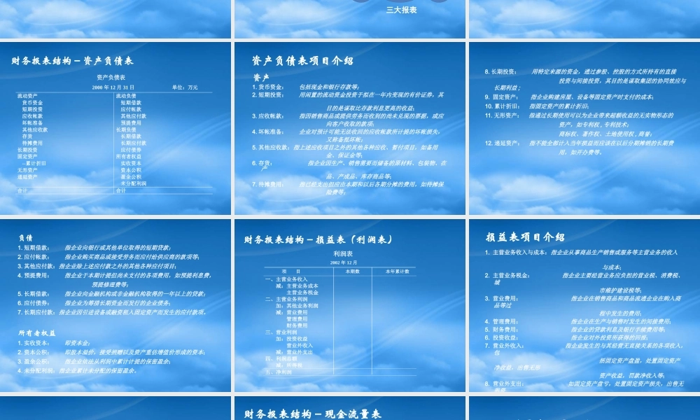 服装行业财务报表阅读与分析专训