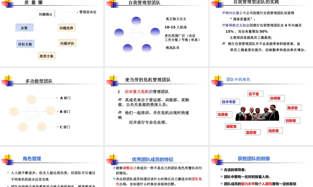 如何创建高绩效团队