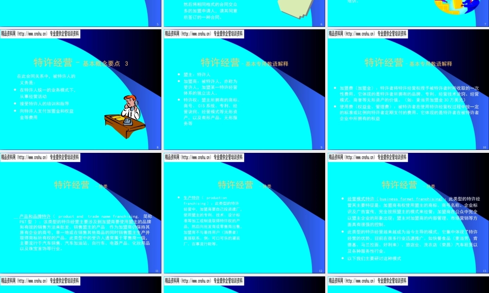 服装行业成功的特许经营要素
