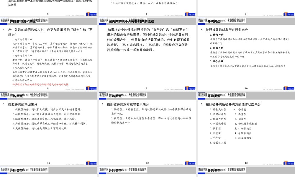 服装行业的并购与资本经营概述