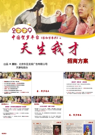 天生我才招商方案(PPT42页)