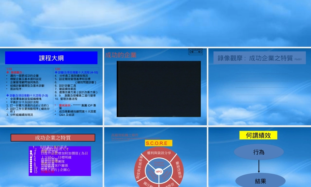 服装行业的绩效分析与顾问诊断