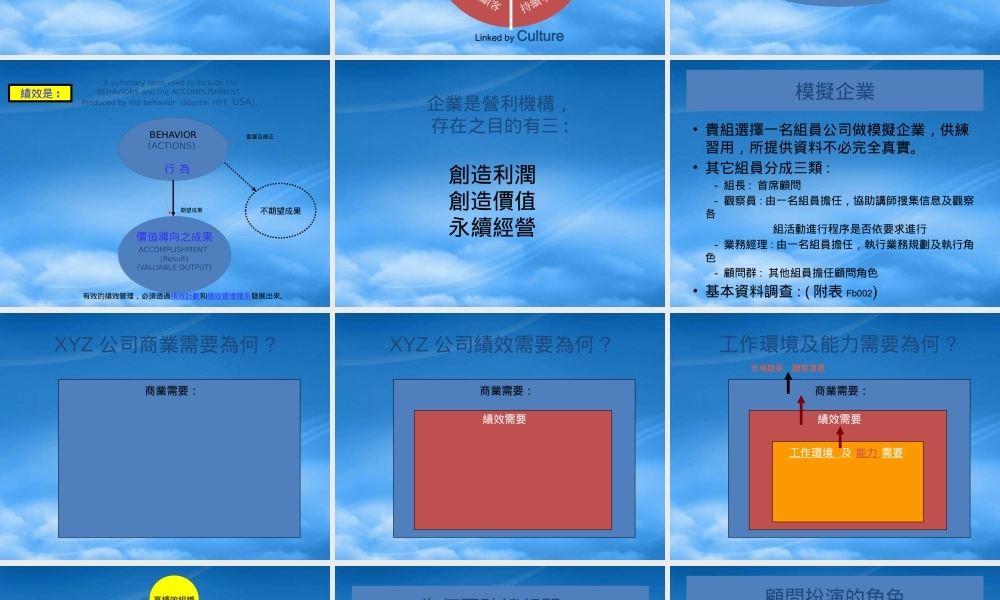 服装行业的绩效分析与顾问诊断