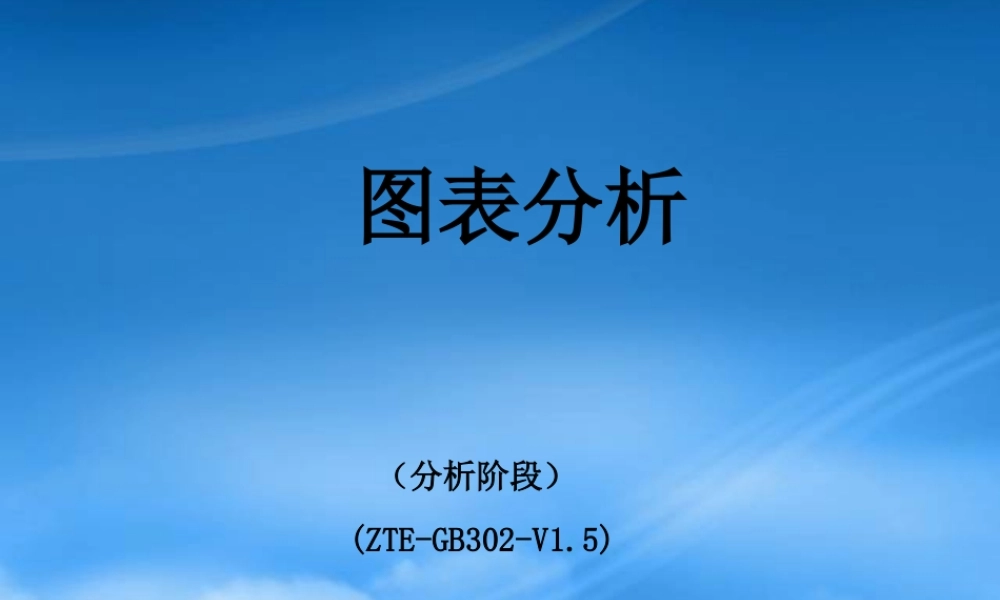 服装行业的图表分析
