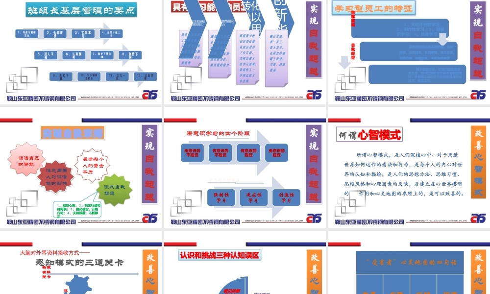 如何创建学习型班组