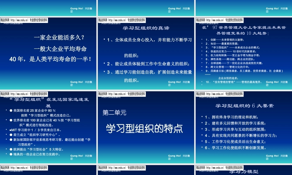 如何创建学习型组织(ppt 51页)
