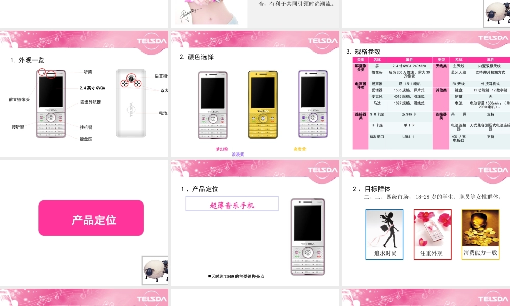 天时达手机T869产品培训完全手册